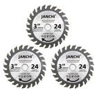 3PACK Inch 24T Carbide Circular Saw Blade For Cuts Woods, Plastic... Fast Ship New. Price: $20.99.
