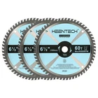 Keentech 6-1/2" 60T Fine Finish Circular Saw Blade 3-PACK For Wood New. Price: $49.87.