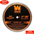 14 In. 66-TOOTH Carbide-tipped Professional Metal Saw Blade For Mild Steel Cut New. Price: $61.99.