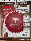 Diablo D0840X 8-1/4" Tooth Circular Saw Blade New Finish. Price: $25.00.