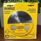 Dewalt 5" Saw Blade Stabilizer DW7605 5/8" (16MM) Usa Made New. Price: $18.00.
