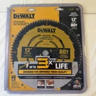 Dewalt DWA11280 80T Fine Finish Saw Blade New Box. Price: $35.00.