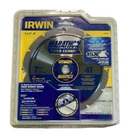 Irwin 4935473 7-1/4" X 4T Fiber Cement Pcd Diamond Tipped Circular Saw Blade New. Price: $22.90.