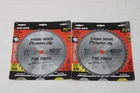 New 2X Black & Decker Fine Finish 7 1/4" Piranha 40T Carbide Circular Saw Blades. Price: $24.99.