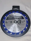 Avanti Pro 6-1/2 In.x 18-TOOTH Fast Framing Circular Saw Blade Softwood New. Price: $7.99.