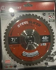 Crescent Steelslicer Medium Metal 7 1/4 In 48T Circular Saw Blade 2 Pack New. Price: $55.00.