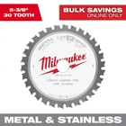 5-3/8 In. X 30 Teeth Metal & Stainless Cutting Circular Saw Blade New. Price: $29.46.