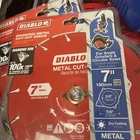 Freud-diablo DDD070DIA101F Db 7" Diamond Disc Metal Cut Off Blade New. Price: $22.66.