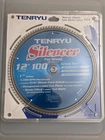 Tenryu SL-305100 Silencer Miter Chop Saw Blade 12 100T Blue Wood Fine Cuts New. Price: $59.99.