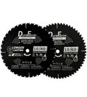 Pair Dura Force Wood Cutting Blades 10 Inch 60 & 40 Tooth Fine Saw Atb New. Price: $28.98.