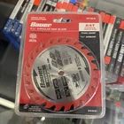 New Sealed Bauer 1/2" 4.5 Inch Circular Saw Blade 24T Carbide 3/8 Arbor. Price: $14.99.