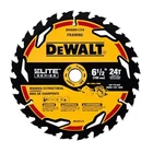 Dewalt DWAW61224 Elite Framing Carbide Blade, 6-1/2" X 24T New. Price: $14.85.