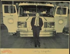 1988 Press Photo Larry Langston Standing Front Of Anchorage Fire Engine Unspecified. Price: $24.99.