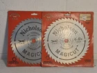 Vintage Nicholson Magicut #80566 Saw Blades Nos (2) New. Price: $20.00.