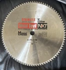 Mk Morse Nxt Metal Devil Steel Circular Saw Blade 14" 90T 1" Carbide Usa Open. Price: $50.00.