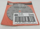 Black & Decker 73-197 7-1/4" Precision Ground Steel Saw Blade New. Price: $37.79.