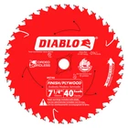 Diablo D0740X 7-1/4" Tooth Finish Saw Blade New. Price: $31.72.