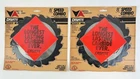 TWO(2) Saw Blade 20 Carbide Teeth, 8", Arbor 5/8" Round - Vermont American 27833 New. Price: $16.76.