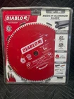 Diablo D1296N Circular Saw Blade 12" Dia., Teeth, 0.09 In Cut Wd 1" Arb New. Price: $51.03.
