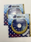 2 New Shdiatool Diamond Cutting Discs Grinder Wheel Saw Blade 4.5. 115MM. Price: $12.00.