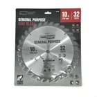 10 Inch 32 Teeth C2 Carbide Tip General Purpose Circular Saw Blade 5/8" Arbor New. Price: $14.99.