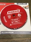 Freud Diablo D0654NA 6-1/2 In. X Tooth Medium Aluminum Cutting Saw Blade New. Price: $34.99.