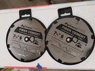 (2) Avanti Pro 7-1/4 In. X 6-TOOTH Fiber Cement Cutting Saw Blades New. Price: $29.97.
