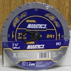 Irwin Marathon 7 1/4" Framing Saw Blades 24 Teeth (lot Of 3) New. Price: $24.99.