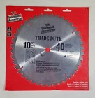 Vermont American Saw Blade, Trade Duty 10" 40 Carbide Teeth 27196 Rip / Crosscut New. Price: $12.99.