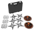Wen 8-INCH 24-TOOTH Carbide-tipped Stacked Dado Blade Set For 10-INCH Table Saws New. Price: $159.63.