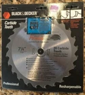 Black & Decker Pirahna Saw Blade 73-737, 1/4 24 Carbide Teeth Free Shipping New. Price: $10.99.