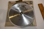 New Sears Craftsman Kromedge Cabinetwork Combination Blade 10" Saw 72TOOTH. Price: $29.95.