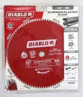 Diablo In. X 96-TOOTH Aluminum And Plastics Saw Blade D1296ND Open. Price: $58.06.
