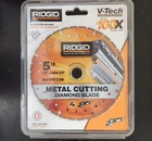 Ridgid 5" Metal Cutting Diamond Blade HD-MTL50 Dry 100X Longer Life Open. Price: $7.49.