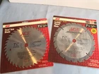 Ace 40 Teeth Steel 7 1/4" & 20 Carbide Tipped Saw Blade #F28 New. Price: $29.94.