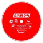 Diablo D1296N Tooth Medium Aluminum Carbide Circular Saw Blade Dia. In. New. Price: $77.29.