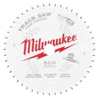 Milwaukee Tool 48-40-0627 6-1/2 In. 48T Fine Finish Track Saw Blade New. Price: $44.97.