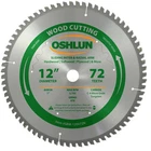 Oshlun SBW-120072N 12-INCH Tooth Negative Hook Thin Kerf Finishing Atb Saw... New. Price: $101.15.