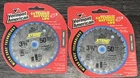 Lot 0F 2 Vermont American 3/8" 50 Teeth Tooth Blades For Cordless Saws Plywood New. Price: $9.59.