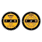 Dewalt 10" Miter Saw / Table Blade, 2-PACK, 40T And 60T (DWA110CMB) New. Price: $41.20.