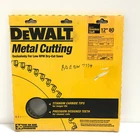 Dewalt DW7739 12" Circular Saw Blade 1MM Arbor Steel 80 Teeth Titanium Carbide New. Price: $161.95.