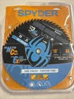 Spyder Tarantula 10 Inch 60 Tooth Fine Finish Saw Blade Nickel Cobalt Brand New! Open. Price: $33.95.