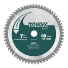 Tomax 7-1/4-INCH Tooth Atb Finishing Saw Blade With 60T, Green New. Price: $27.37.