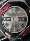 Freud 8"X 60T Thin Kerf Aluminum Blade (LU77M008) For Alum, Brass, Copper &plast New. Price: $80.00.