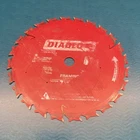Diablo D0724R 7-1/4 In 24T Carbide Circular Saw Blade For Wood Used. Price: $15.99.