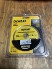 Dewalt 4-IN Diamond Continuos Rim Dry/wet Cutting Wheel DW4729 New. Price: $15.00.