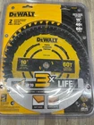 Dewalt 10-INCH Miter Saw Blade/table Blade, 2-PACK, 40T And 60T General Purp New. Price: $39.99.