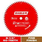 8-1/4IN. X 60-TEETH Fine Finish Circular Saw Blade For Wood New. Price: $64.86.