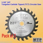 2X 3-3/8" 10MM Arbor Carbide Circular Saw Blade Craftsman Trak Cut New. Price: $12.95.