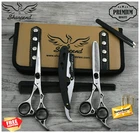 Hairdressing Professional Scissors Barber Salon Cutting Shears Razor Set. New. Price: $24.96.
